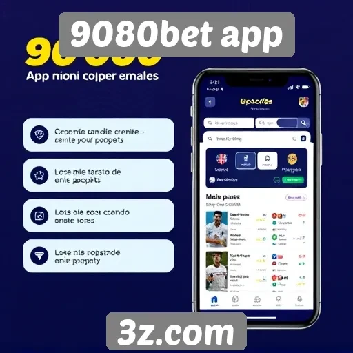 Análise das funcionalidades do 9080bet app